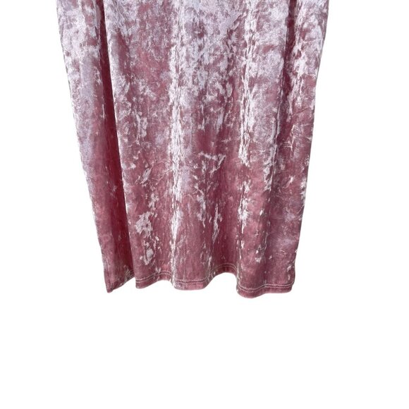 Ro&De Velvet Tank Top Burnout Pink S feminine fairy coquette - Picture 3 of 8